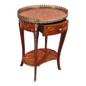 Pair of Napoleon III Side Tables, France 19th century