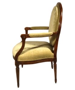 Pair of Louis XVI Armchairs - Side - Styylish