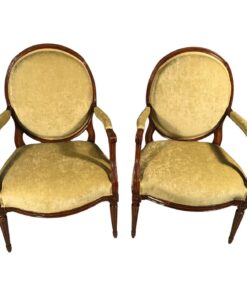 Pair of Louis XVI Armchairs - Set of Two - Styylish
