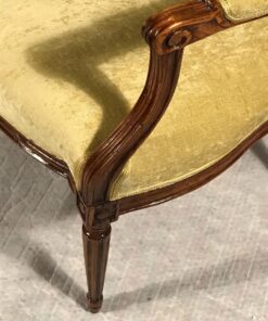 Pair of Louis XVI Armchairs - Frame and Cushion - Styylish