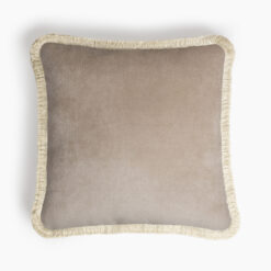 Happy Pillow beige Velvet- Styylish