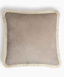 Happy Pillow beige Velvet- Styylish