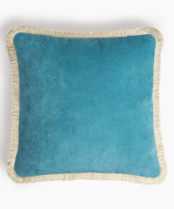 Happy Pillow Light Blue Velvet- Styylish