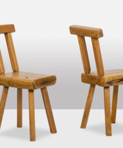 Mobichalet Brutalist Style Chairs - Side Profile - Styylish