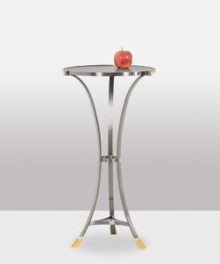 “Canabas” Pedestal Table - Staged - Styylish