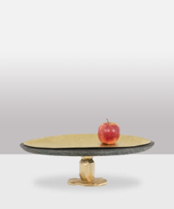“Pitoin” Bowl in Hammered Brass - Staged - Styylish