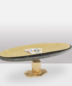 “Pitoin” Bowl in Hammered Brass - Turned Profile - Styylish