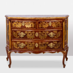 Venetian Louis XV Style Chest - Front - Styylish