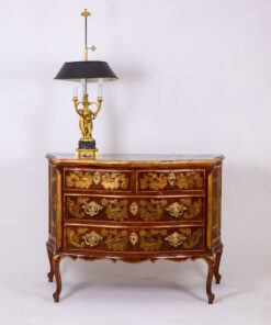 Venetian Louis XV Style Chest - Front with Lamp - Styylish