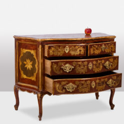 Venetian Louis XV Style Chest - Side Profile - Styylish