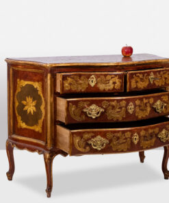 Venetian Louis XV Style Chest - Side Profile - Styylish