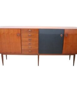 Long Sideboard in Teak Veneer - Styylish