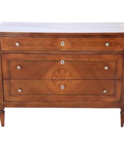 Inlaid Walnut Chest of Drawers - Styylish