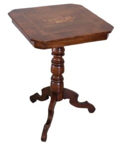 Walnut Tripod Table - Styylish