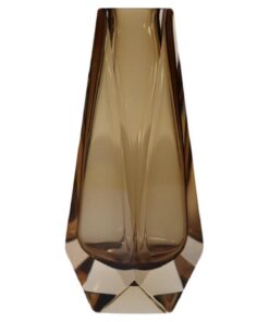 Mandruzzato Amber Murano Vase - Styylish