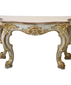 Gilded Wood Console Table - Styylish