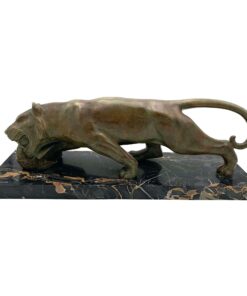 Solid Bronze Panther Sculpture - Styylish