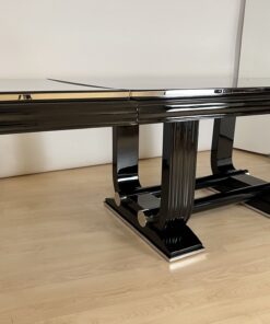 Art Deco Table Gaston Poisson - Chrome Detail - Styylish