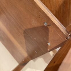 Modernist Art Deco Side Table - Underneath Detail with Screws - Styylish