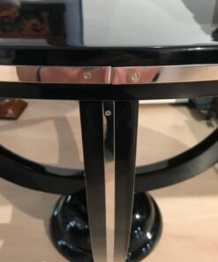 Side Art Deco Table - Chrome Details - Styylish