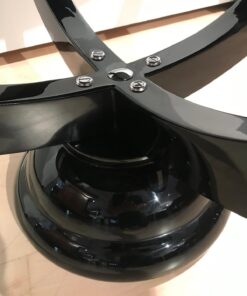 Side Art Deco Table - Chrome Hardware - Styylish