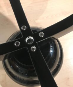 Side Art Deco Table - Chrome Bolts - Styylish