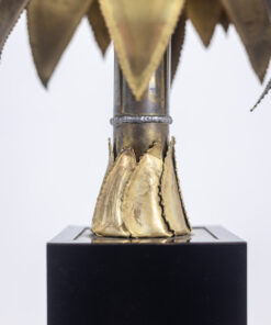 Maison Jansen Palm Tree Lamp- detail of the foot- Styylish