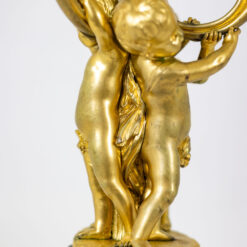 Bouillotte Lamp Gilded Bronze - Gold Cherubs - Styylish