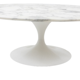 Eero Saarinen for Knoll International “Tulip” Coffee Table in Marble, 1960s