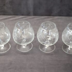 Set of Four Venetian Glasses