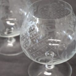 Set of Four Venetian Glasses - Glass Details - Styylish