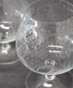 Set of Four Venetian Glasses - Glass Details - Styylish