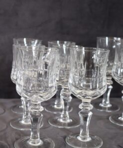 Set of 18 Elegant Crystal Glasses - Glasses - Styylish