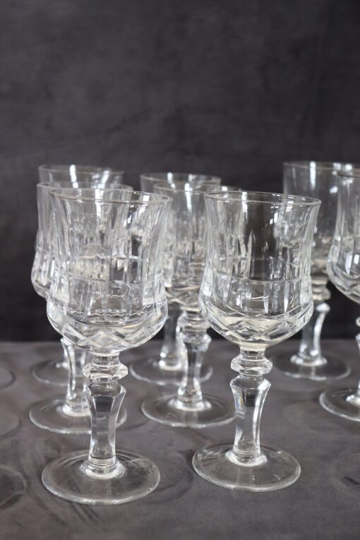 Set of 18 Elegant Crystal Glasses - Glasses - Styylish