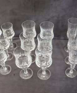 Set of 18 Elegant Crystal Glasses - All Glasses - Styylish