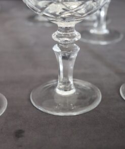 Set of 18 Elegant Crystal Glasses - Stem - Styylish