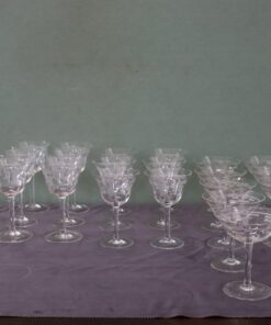 Crystal Glasses Set of 28 - Full Set - Styylish