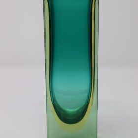 Seguso Murano Glass Vase by Flavio Poli for Seguso, 1970s