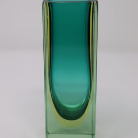 Seguso Murano Glass Vase by Flavio Poli for Seguso, 1970s