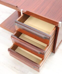 Mid-century Square Coffee Table - Drawer Interior - Styylish