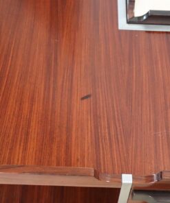 Mid-century Square Coffee Table - Wood Detail - Styylish