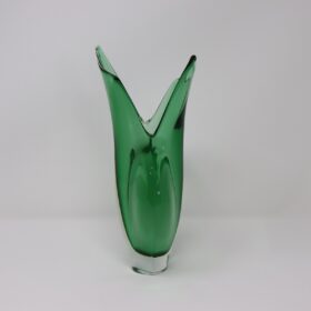 Italian Murano Glass Vase by Flavio Poli for Seguso, 1960s