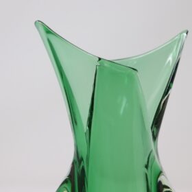 Italian Murano Glass Vase by Flavio Poli for Seguso, 1960s