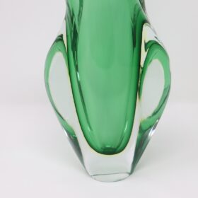 Italian Murano Glass Vase by Flavio Poli for Seguso, 1960s