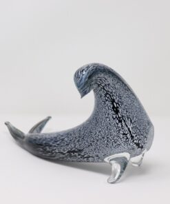 Murano Glass Seal Sculpture - Side - Styylish