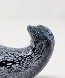 Murano Glass Seal Sculpture - Face Detail - Styylish