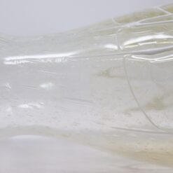 Murano Glass Transparent Vase - Side Detail - Styylish