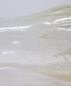 Murano Glass Transparent Vase - Side Detail - Styylish