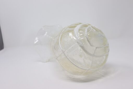 Murano Glass Transparent Vase - Bottom Detail - Styylish