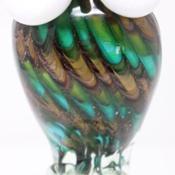 Owl Sculpture Murano Glass - Chest Detail - Styylish